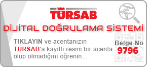 TÜRSAB Digital Verification System – Certificate No 9796