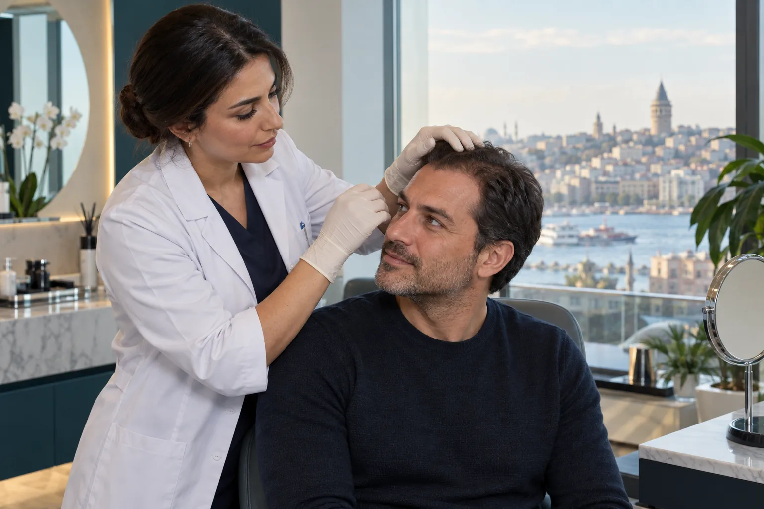 Photo illustrating Hair PRP Treatment Istanbul